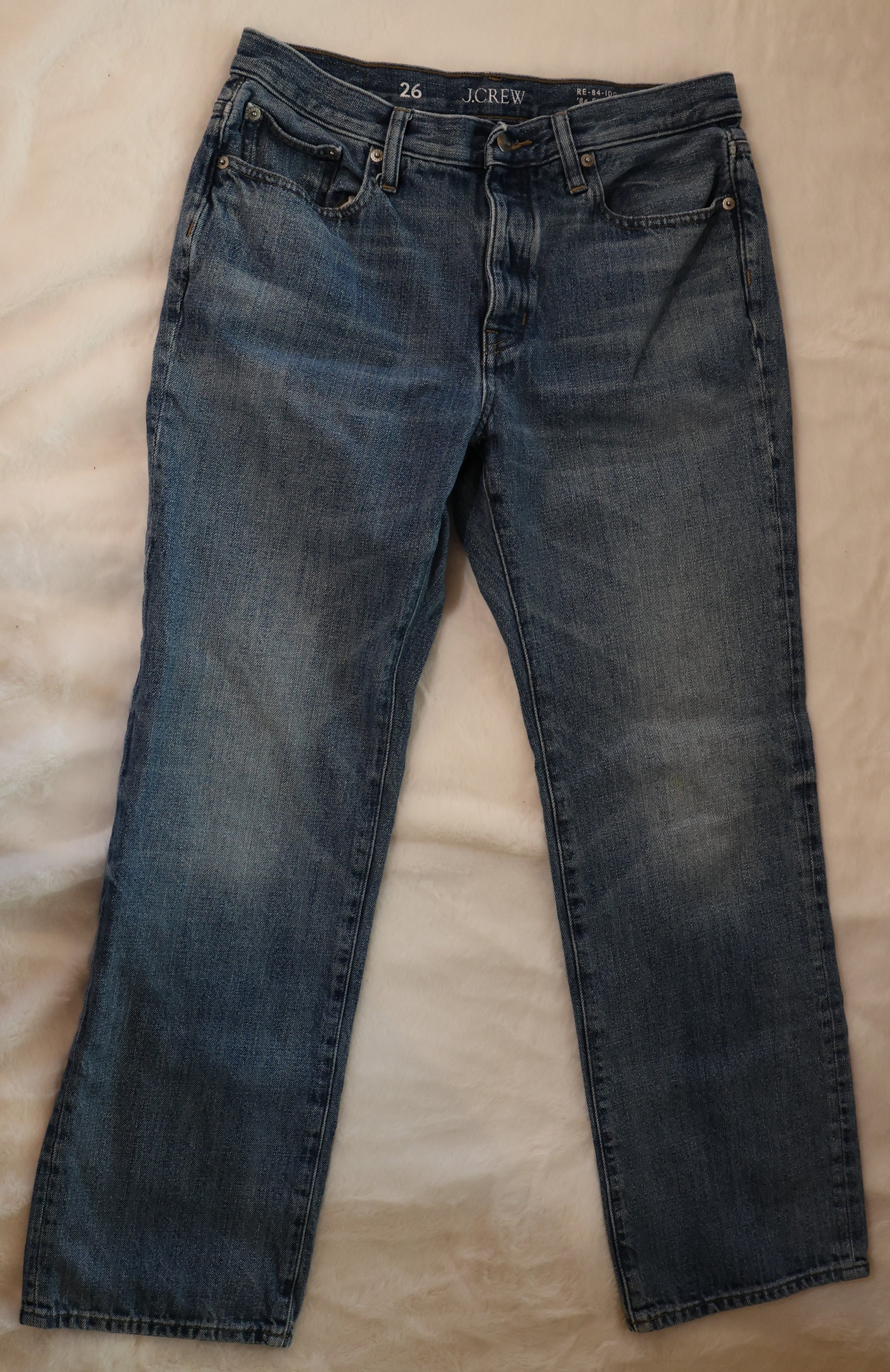 J Crew '84 Slouchy Jeans Size 26 (runs very large) In Excellent Condition