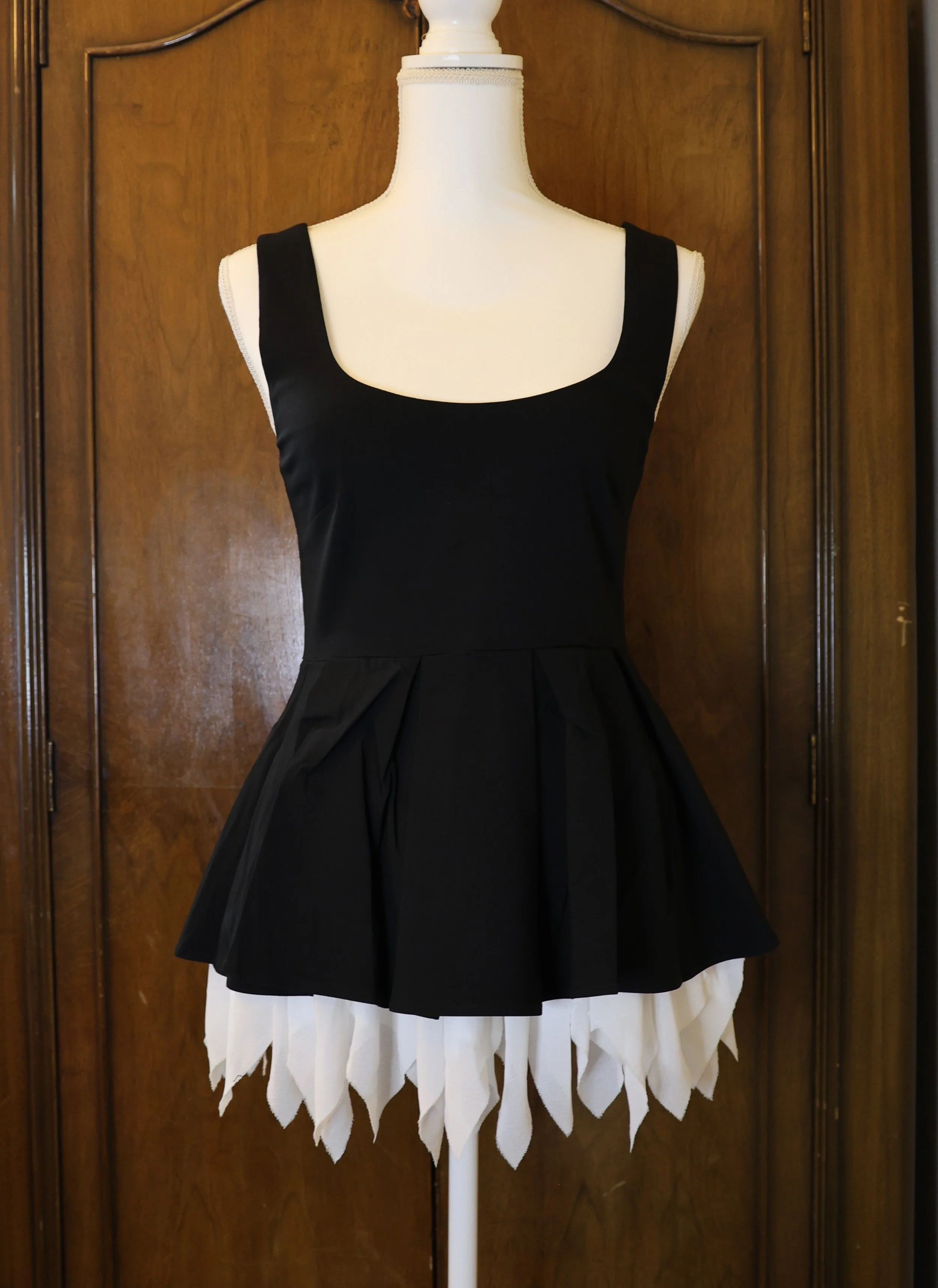 Mare Mare Peplum Tank with Floaty Fringe Size Small NWT