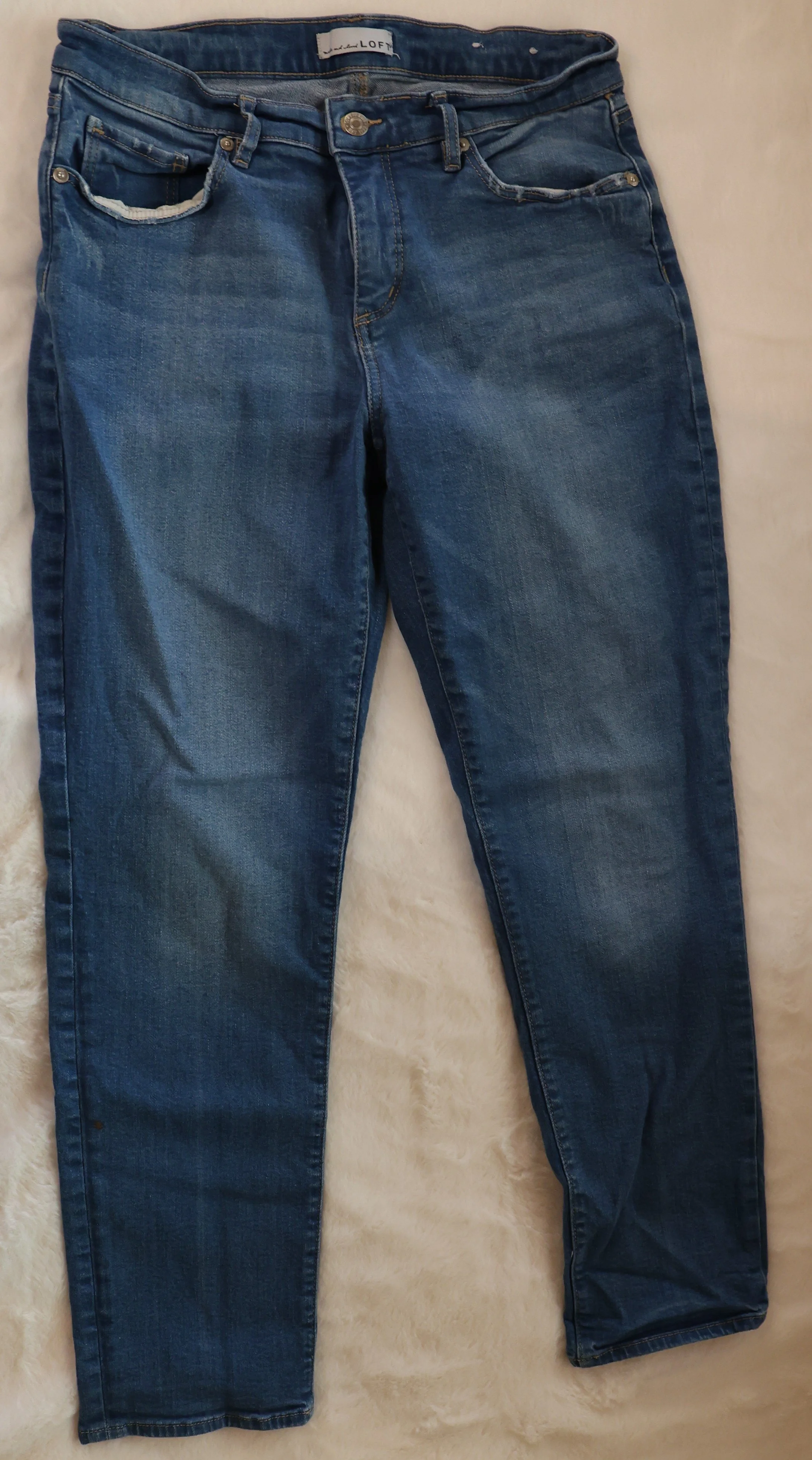 Loft Girlfriend Jean Size 8 Very Good Condition