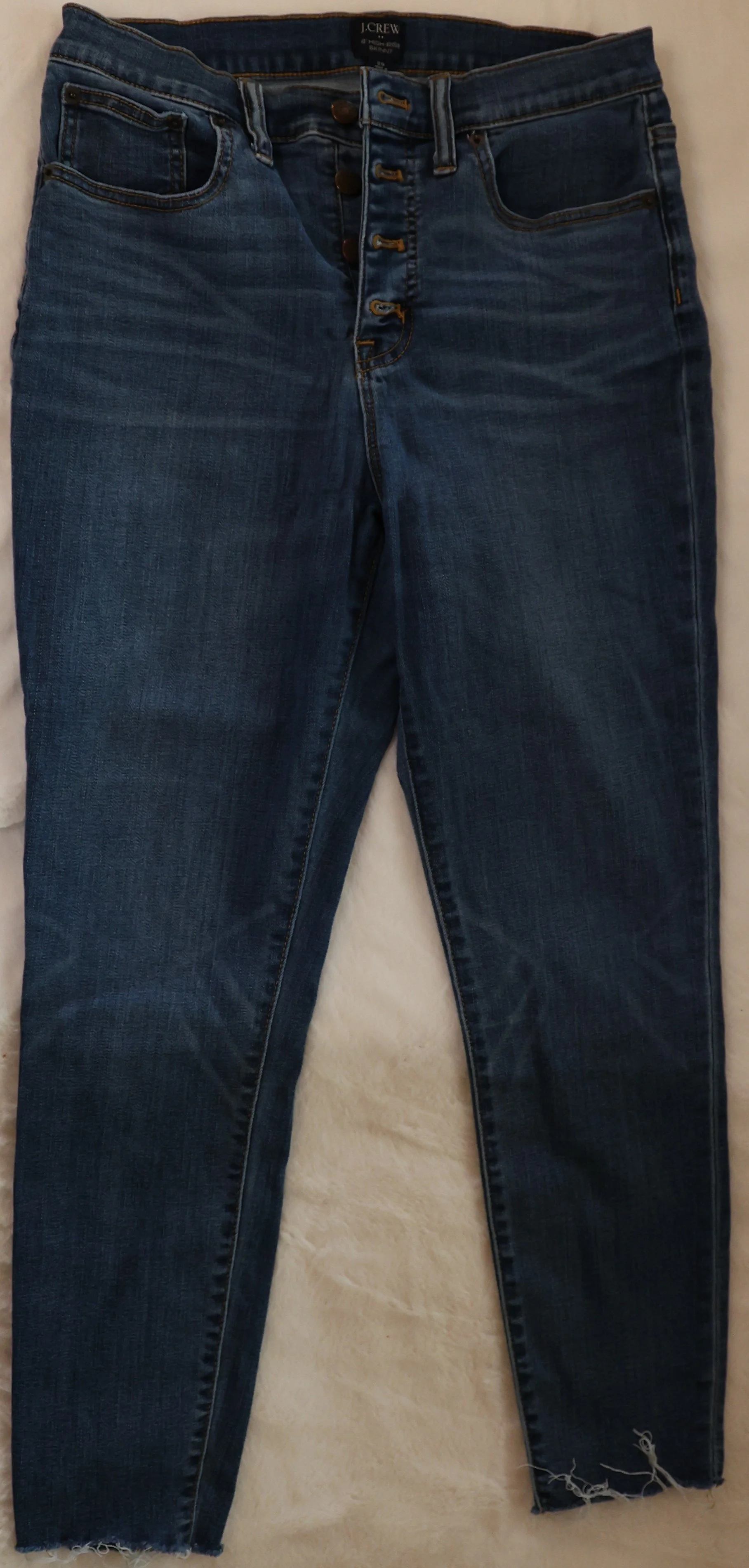 J Crew High Rise Skinny Jeans Size 29 Excellent Condition