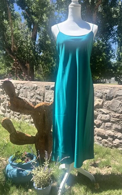 J Crew Emerald Green Slip Dress Size 4 NWT