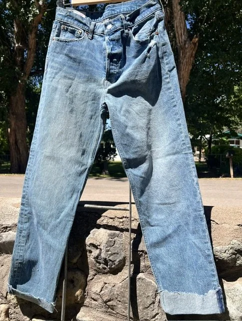 Gap Cheeky Straight High Rise Jeans Size 8 Tall Excellent Condition