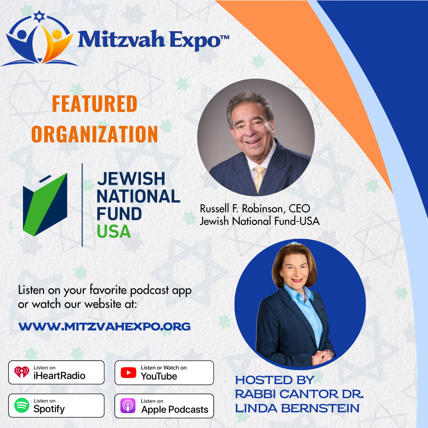 Russell F. Robinson, CEO Jewish National Fund-USA