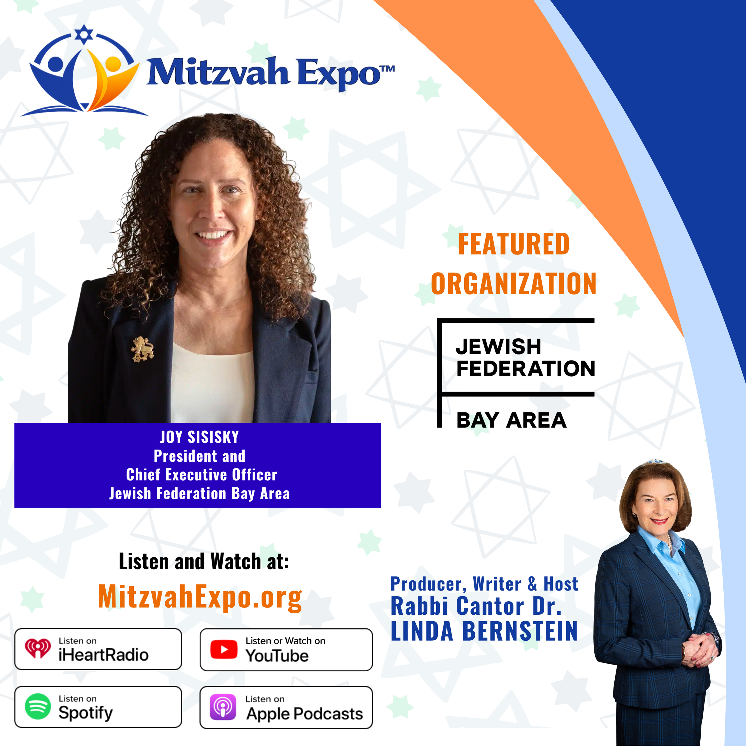Joy Sisisky, President and CEO, &nbsp; Jewish Federation Bay Area