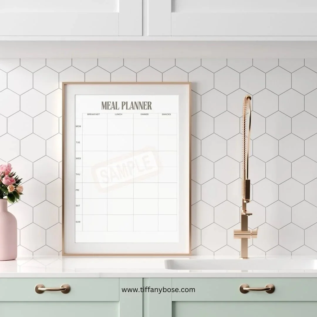 FREE Meal Planner Template