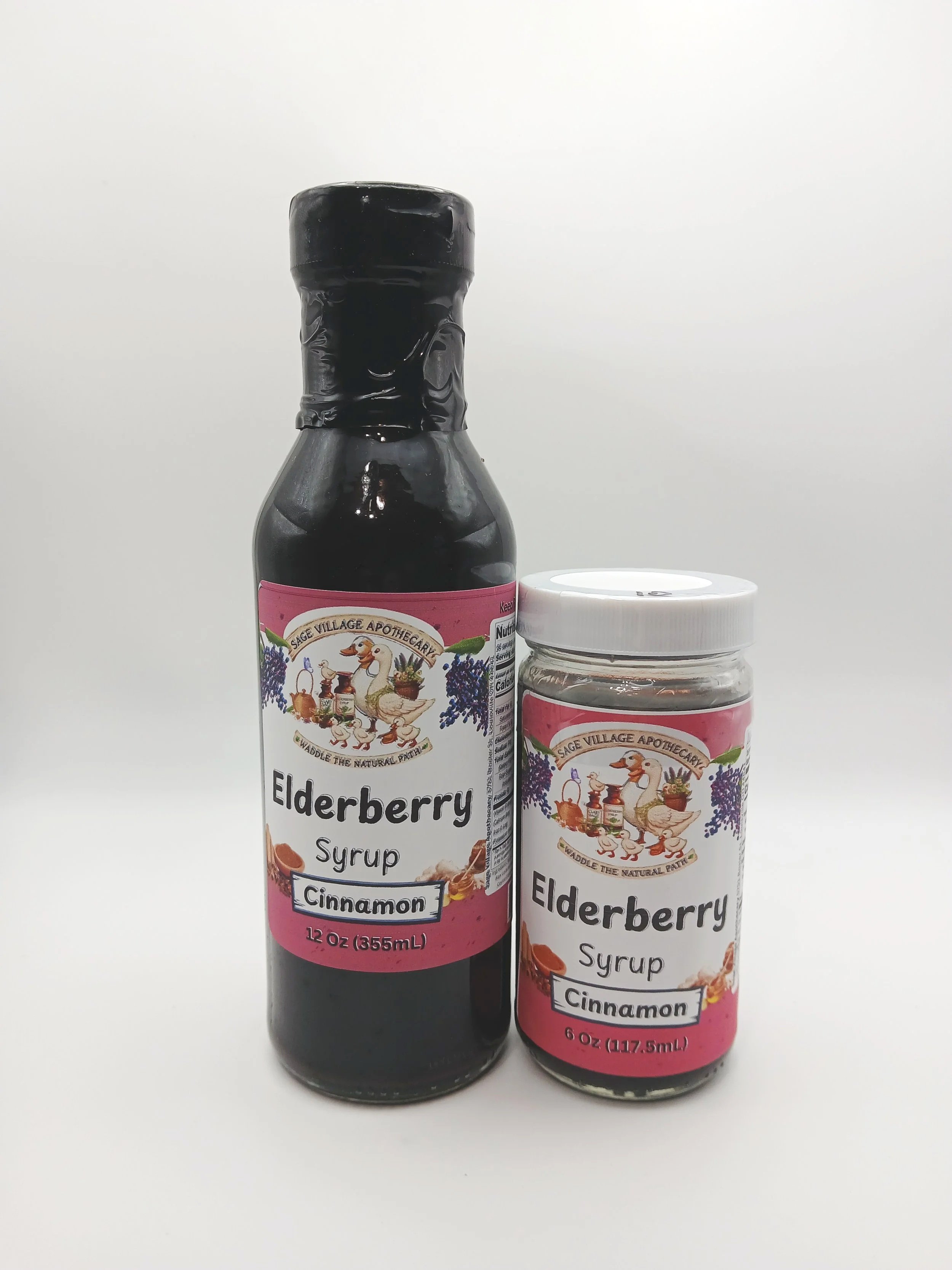 Cinnamon Elderberry Syrup