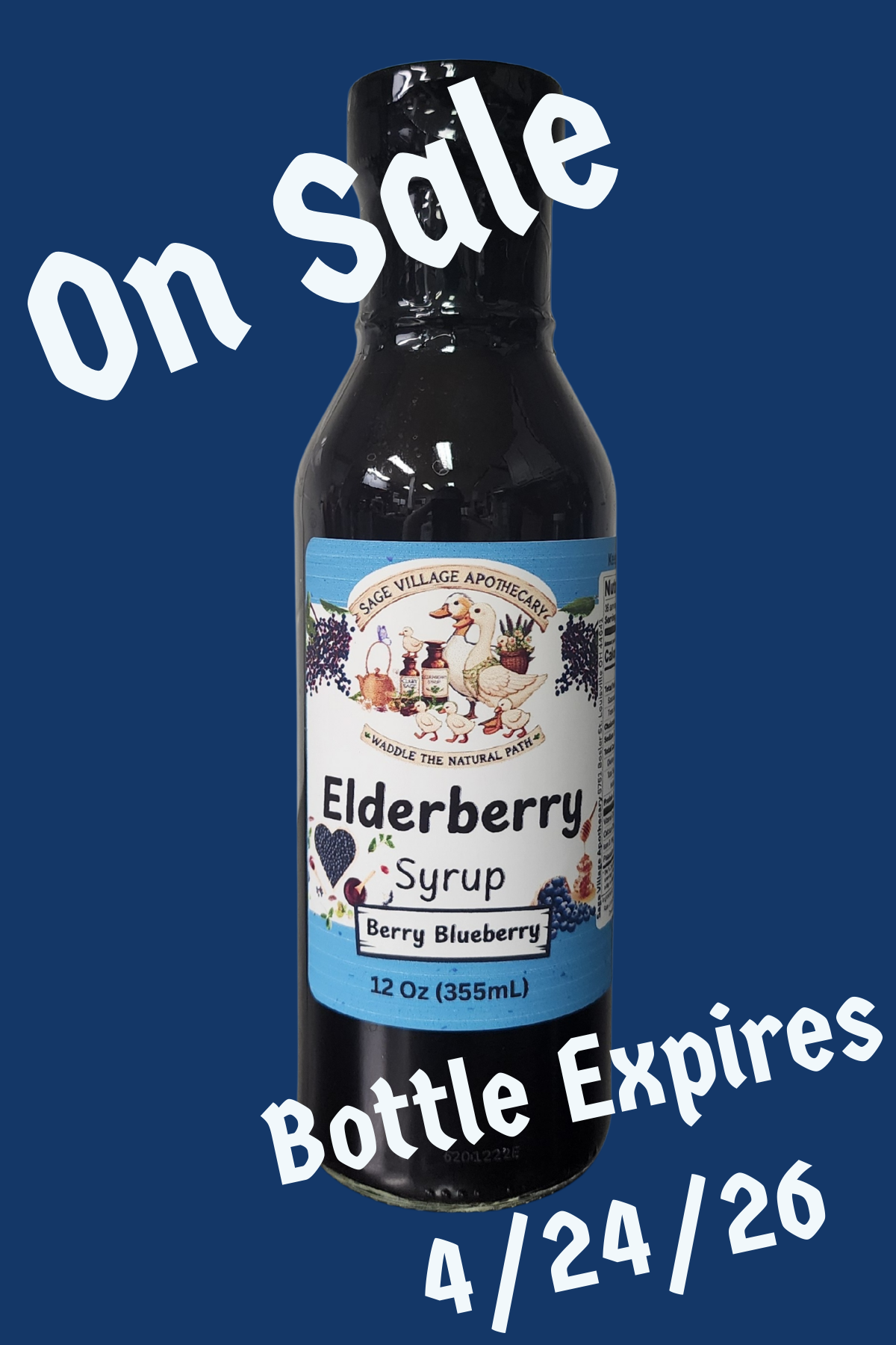 Berry Blueberry Elderberry Syrup