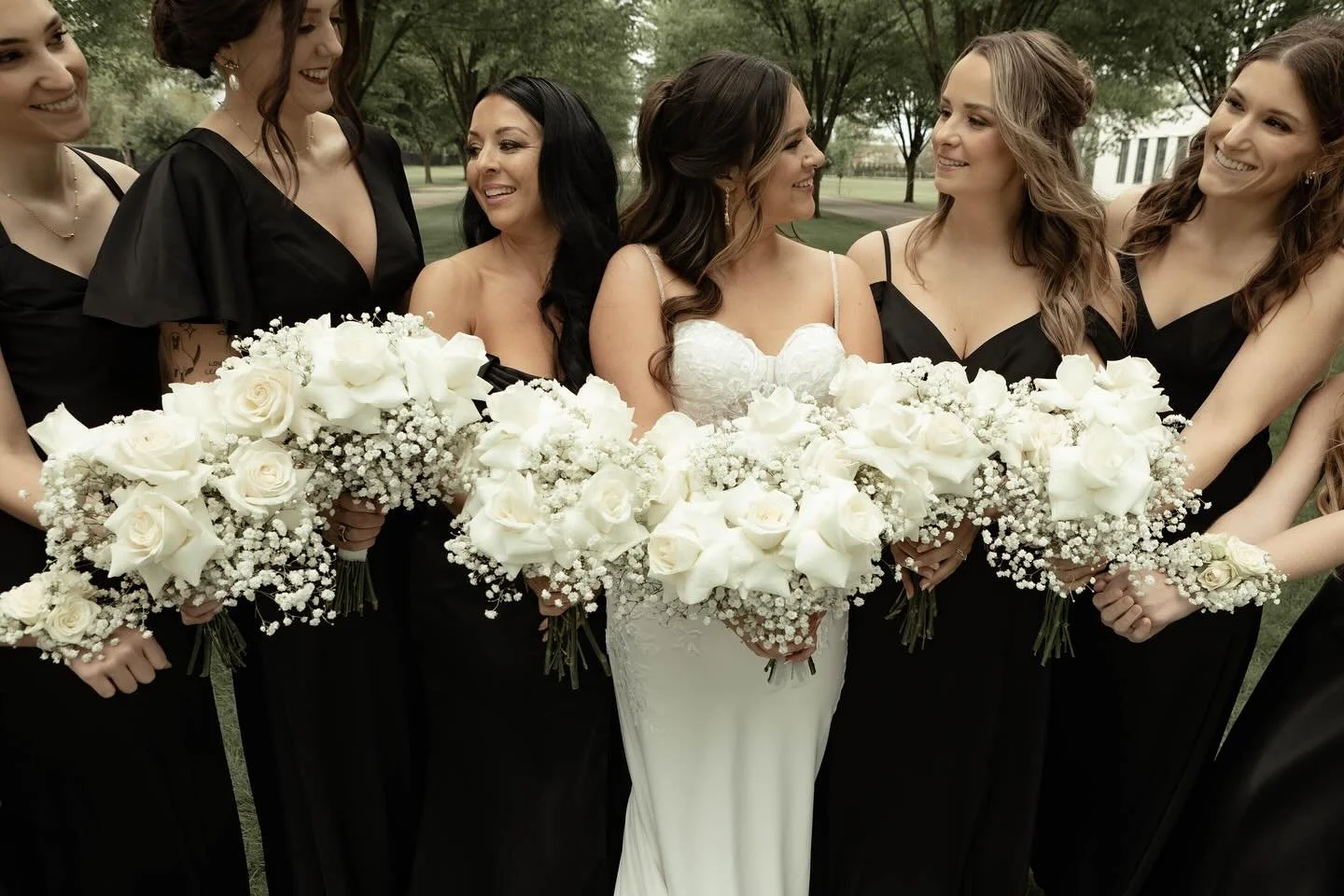 T + A 🖤 

Timeless black and white for Alex and Tabitha&rsquo;s big day.
