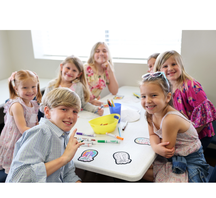Children's ministry at The Hill Church in Liberty Hill, Texas