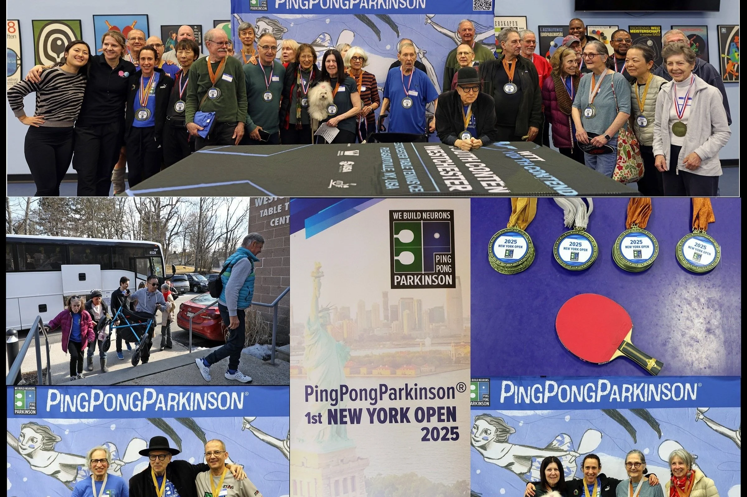 PingPongParkinson 2025 New York Open