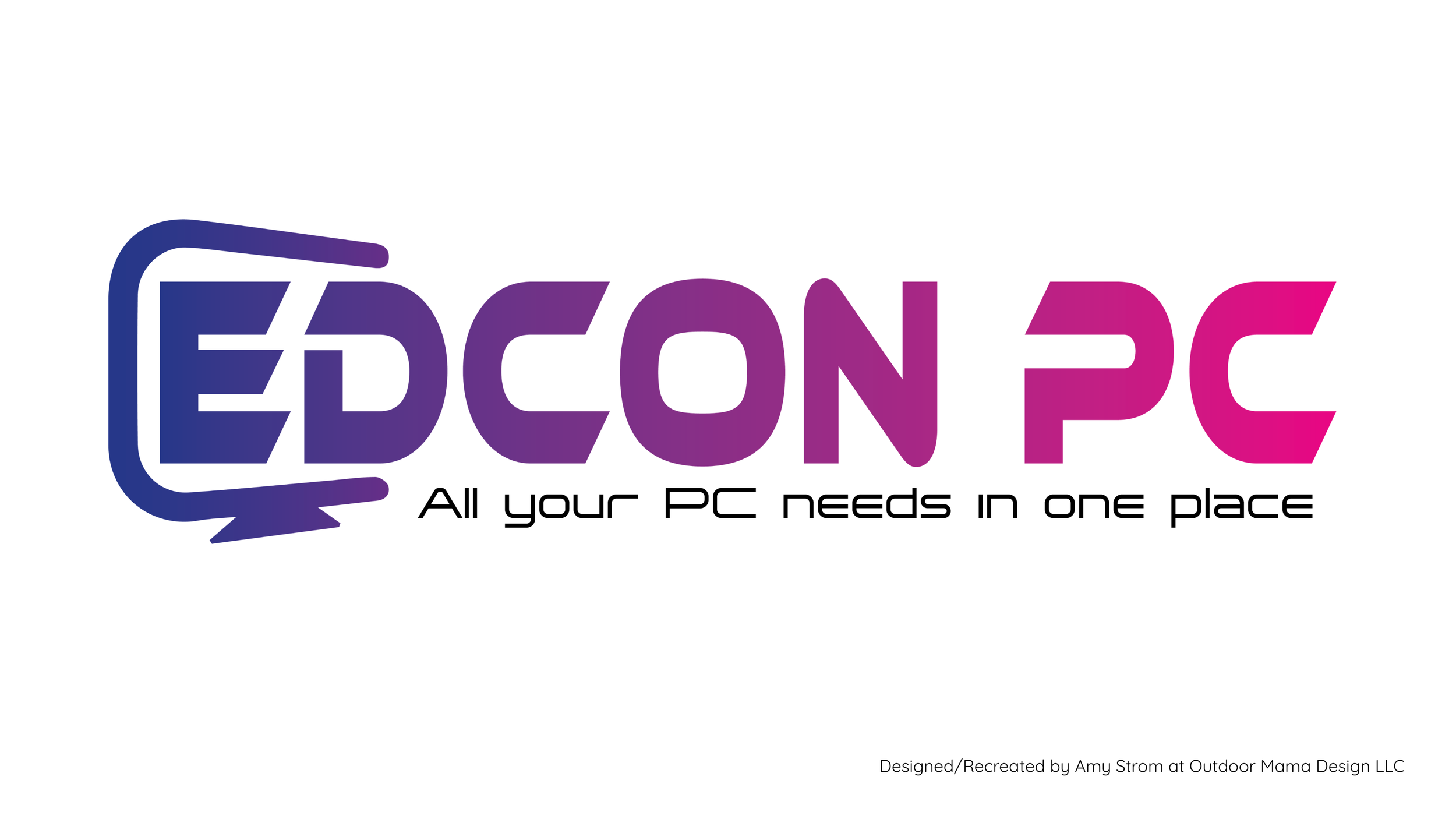 Client was looking to upgrade his logo. I was given the business name, business moto and colors to use.