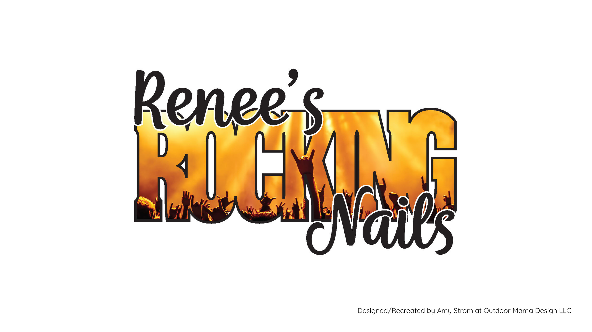 Client was interested in a logo for her Color Street business.