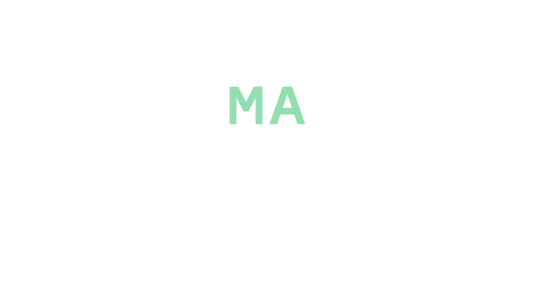 L'image comporte le texte 'MA' en lettres vertes sur un fond blanc.
