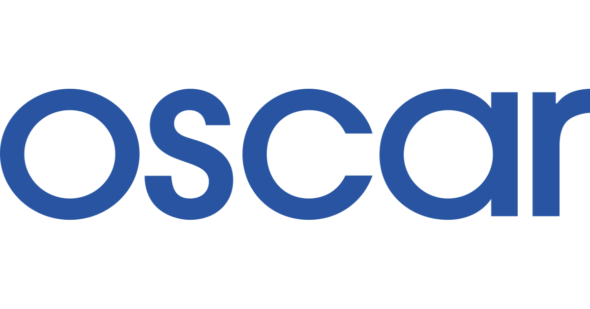 The logo of the television network 'Oscars' in blue text.