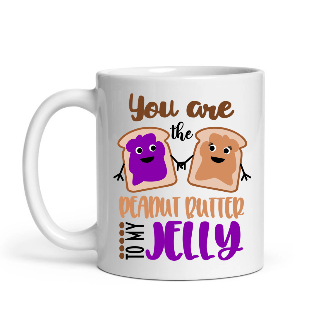 PB & Jelly – Cute Matching Bestie Mug Set
