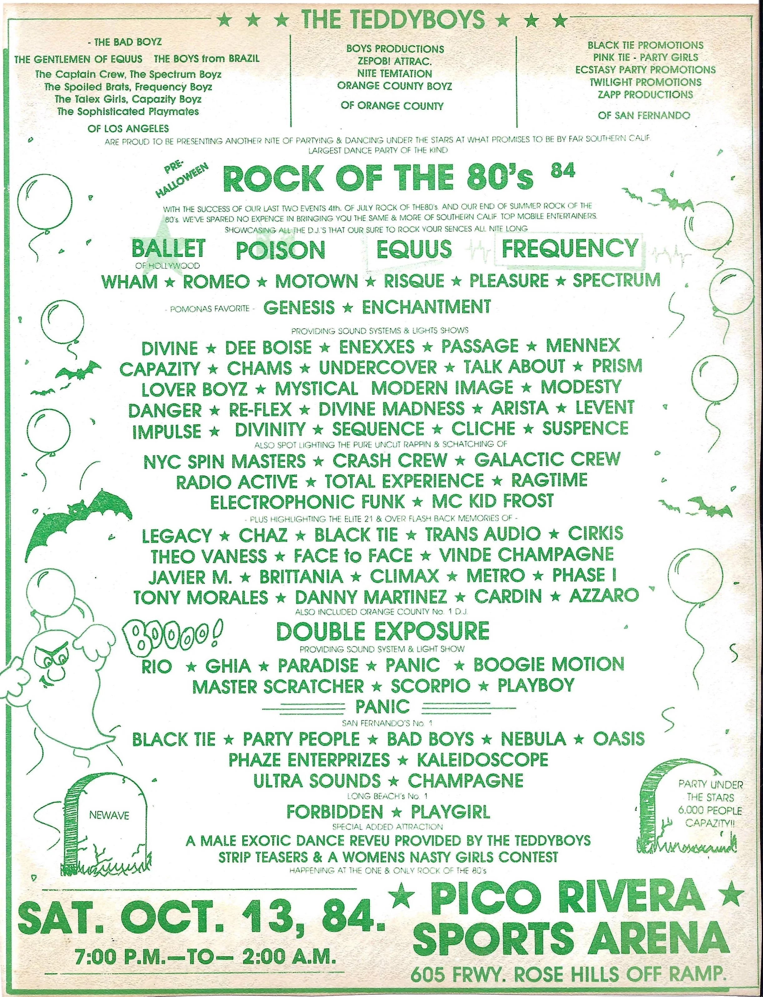 10.13.84 - Rock of the 80s