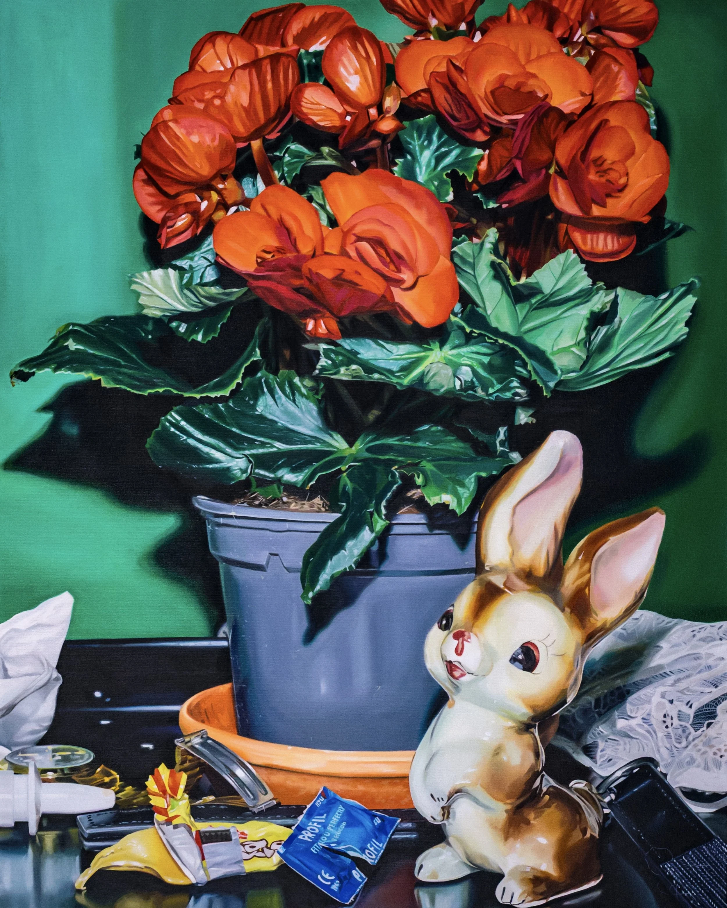 Oil on canvas 100x80cm