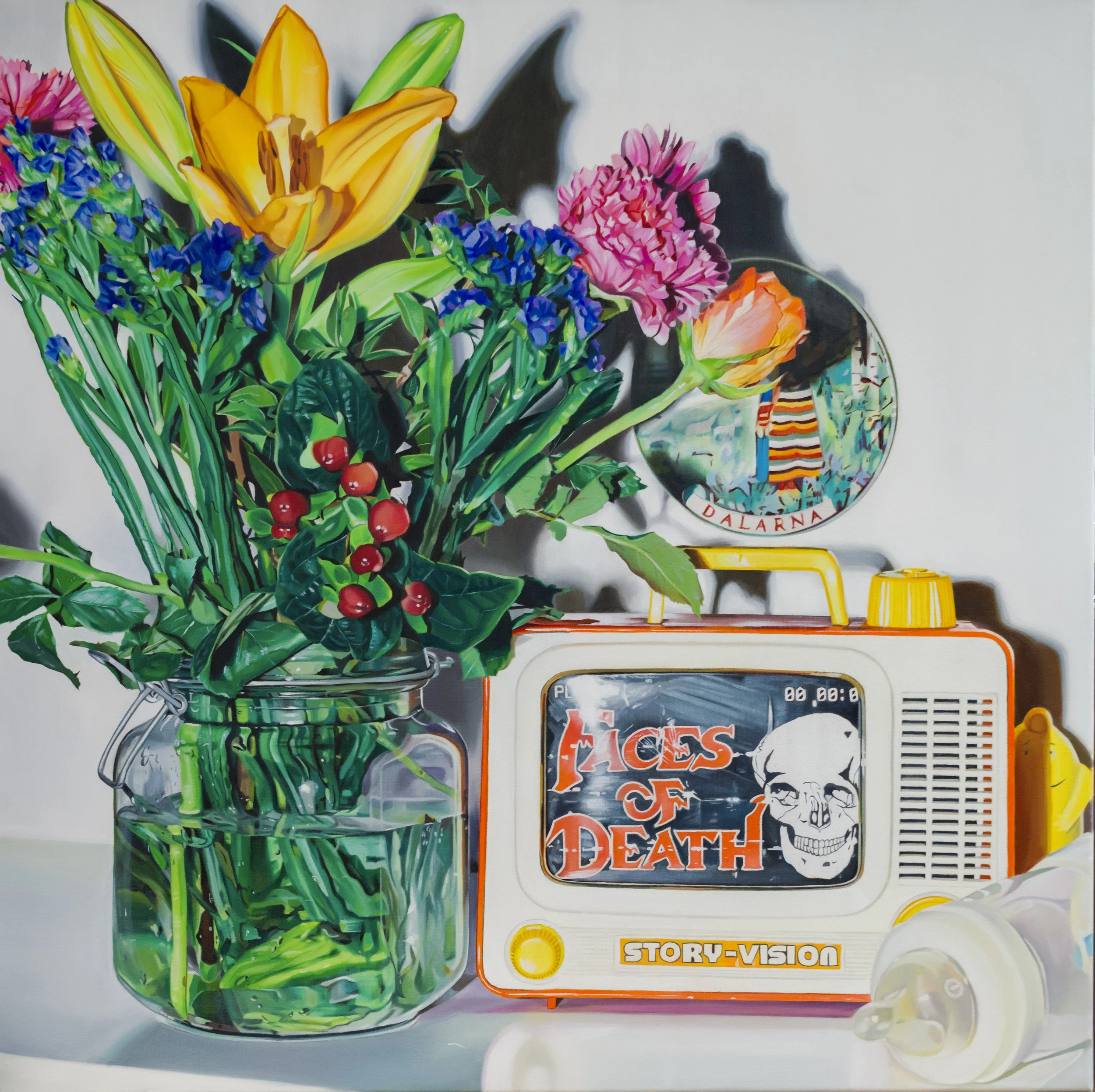 Oil on canvas 100x100cm