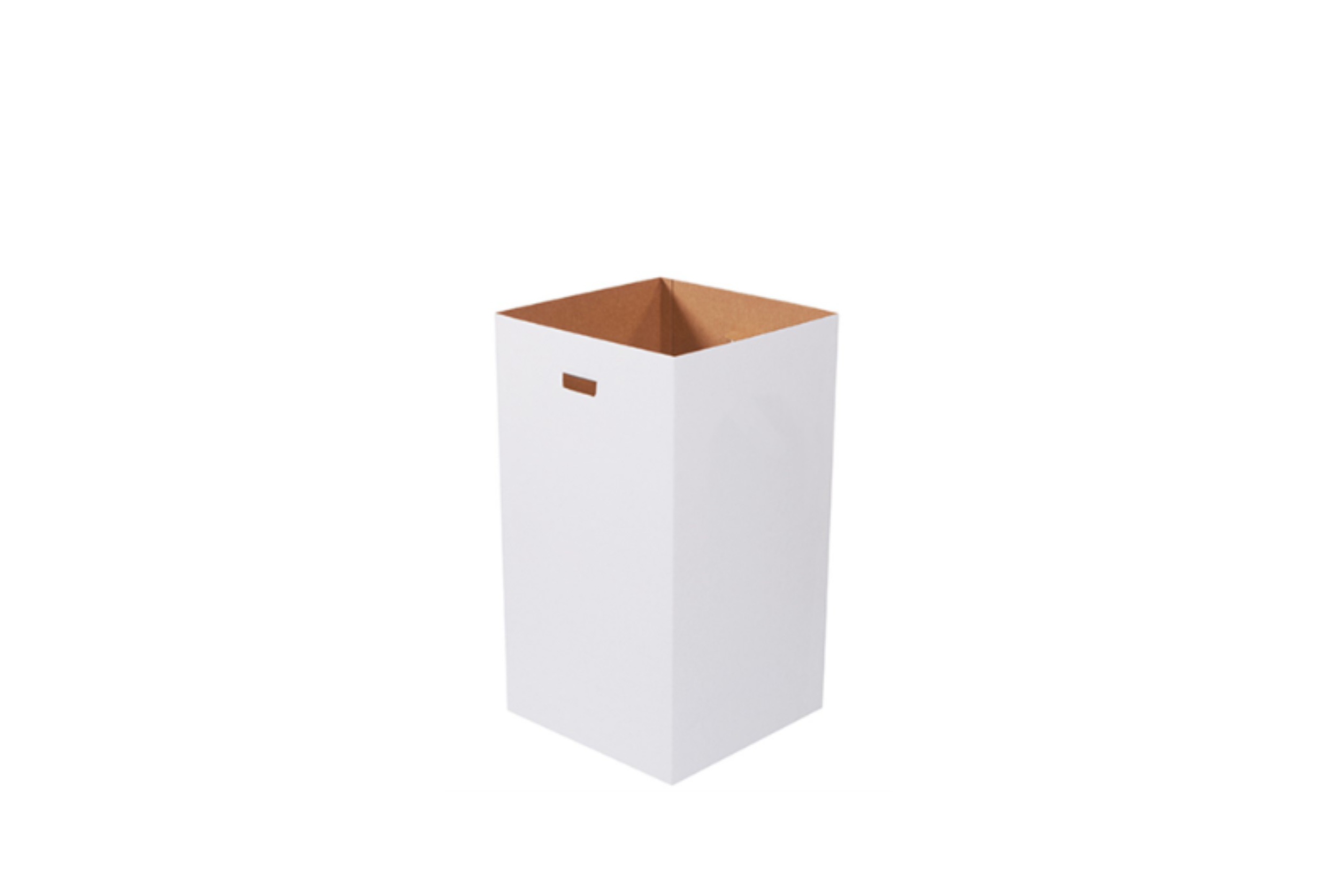 Corrugated Trash Can