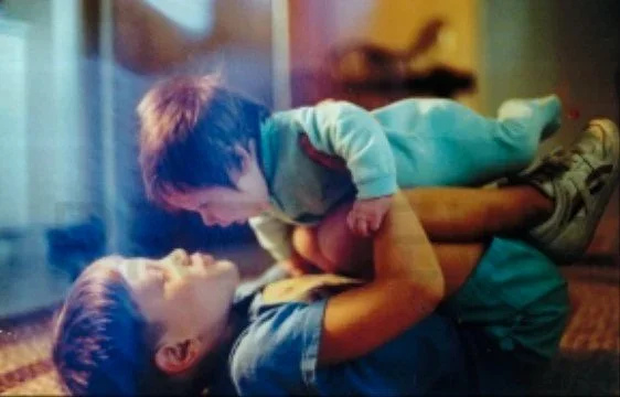 Matt and Kate when they were little.