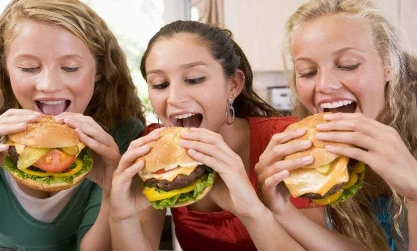 Alimentación para las chicas adolescentes