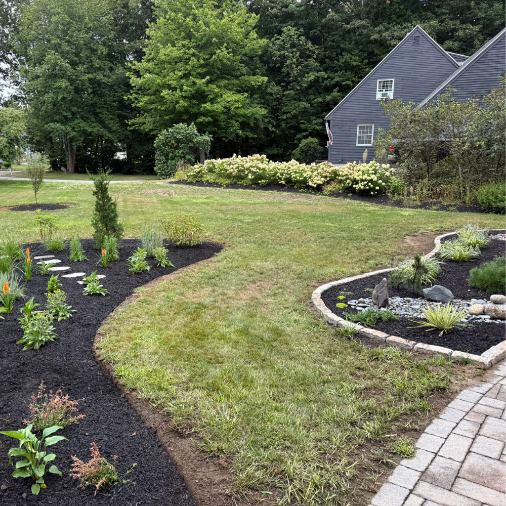 Large Garden Design & Installation in Saco, Maine