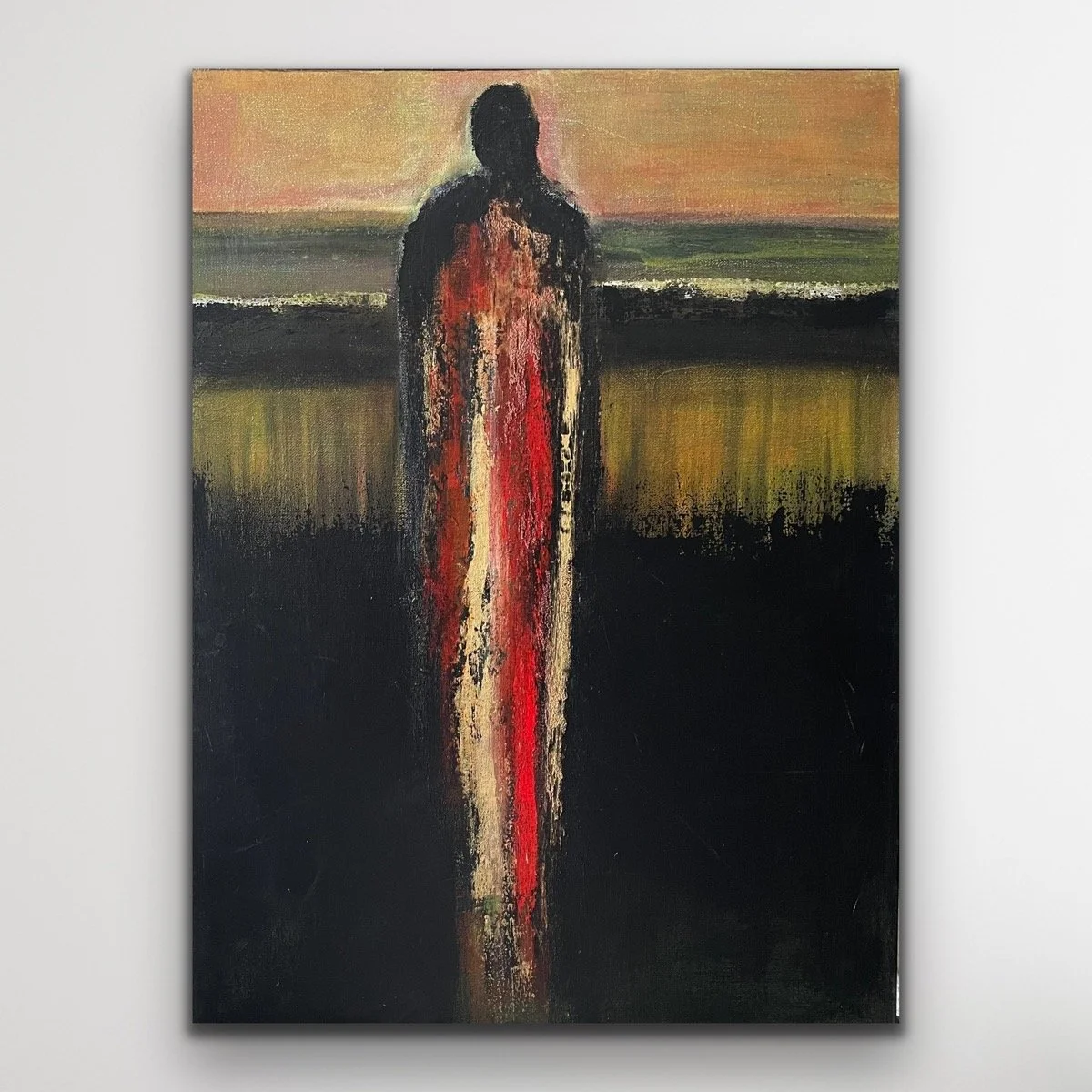 Standing at the Edge. 18x24”