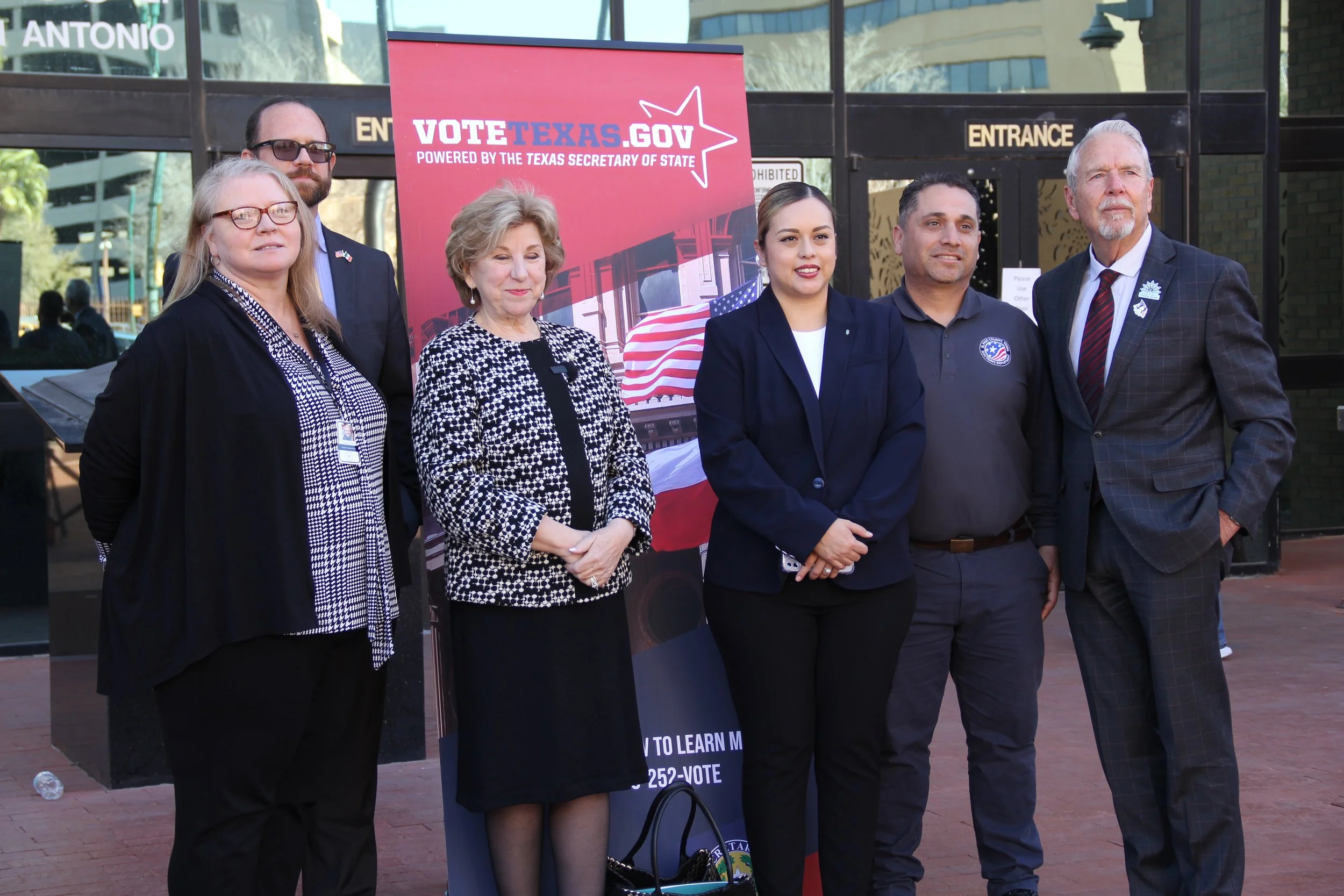 Texas Secretary of State Stops in El Paso for Voter Education Tour