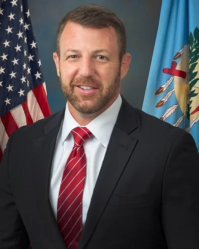 U.S. Senator Markwayne Mullin official headshot
