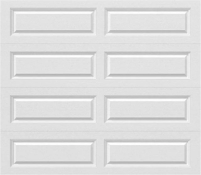 Long Raised Panel Garage Door