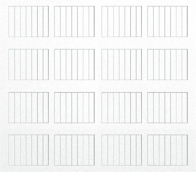 Stamped Carriage House Door