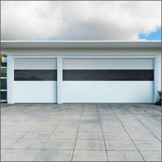 White Sterling Garage Door
