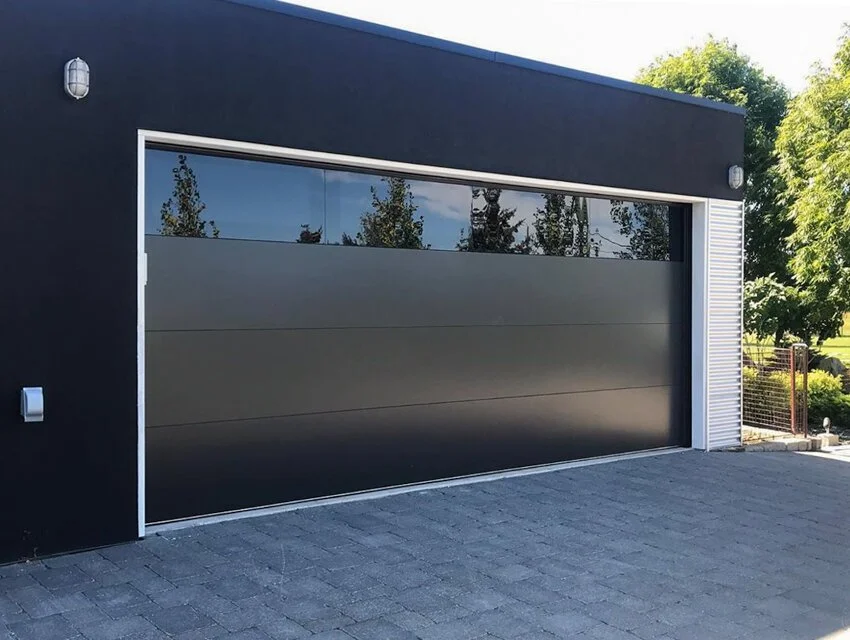 Black Sterling Garage Door