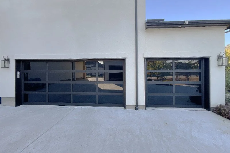 Different Sized Full View Garage Door