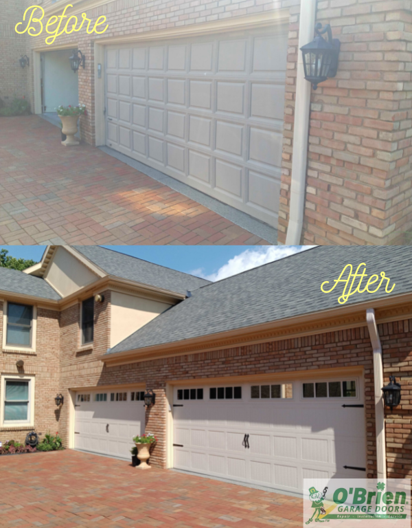 Before and After Garage Doors