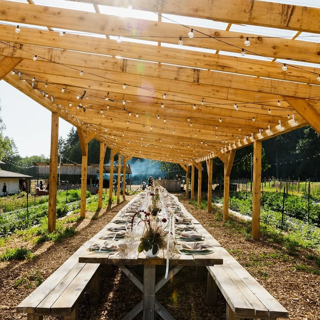 We raised many glasses and shared amazing food and laughs all summer long. It went by in a blur but man are we grateful to gather with y&rsquo;all and share these special moments on our little farm.
