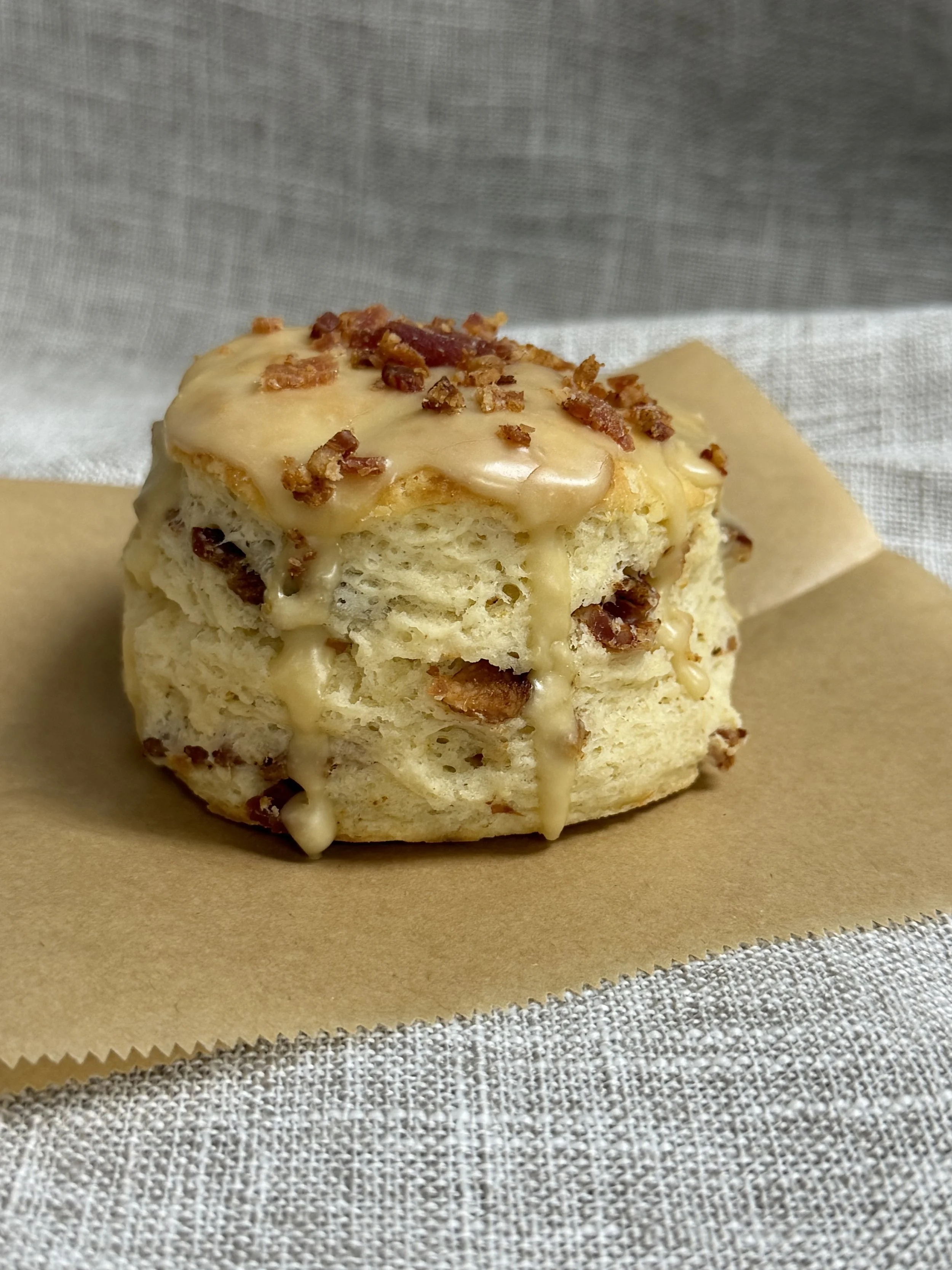 Chedder and Bacon Biscuit