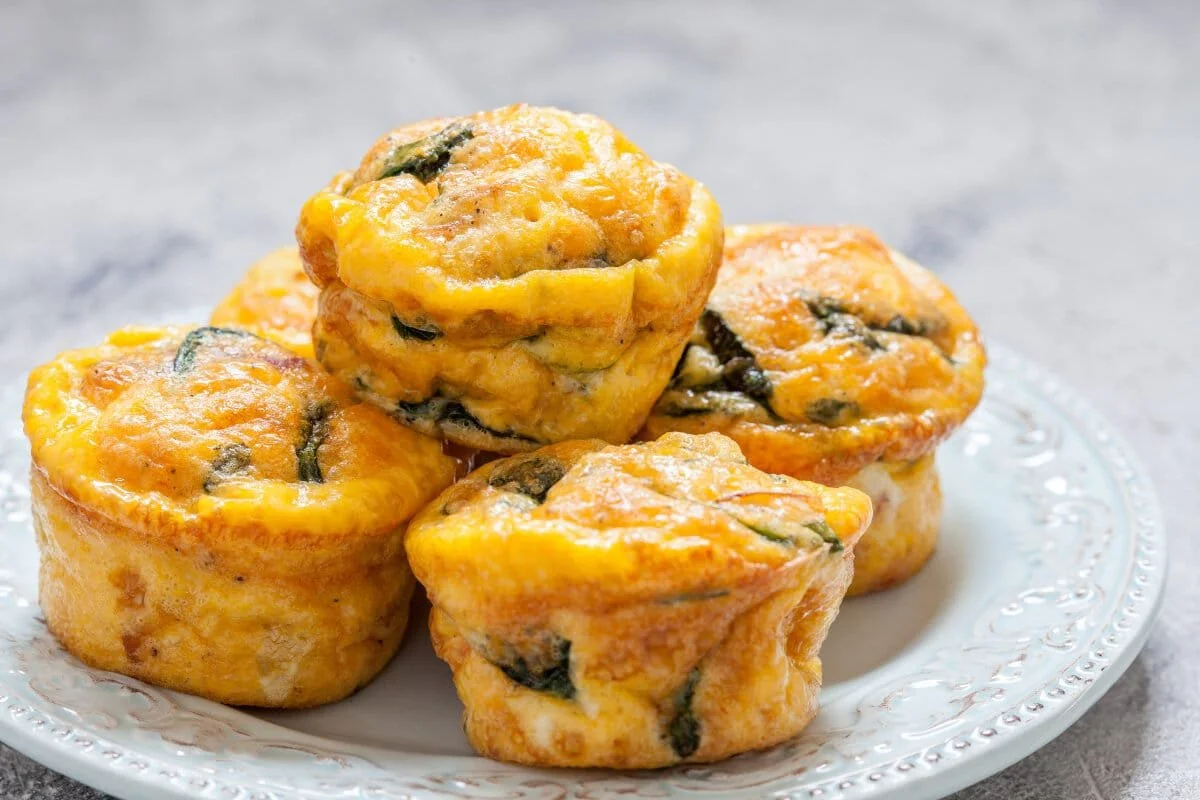 Healthy High Protein Breakfast Muffins