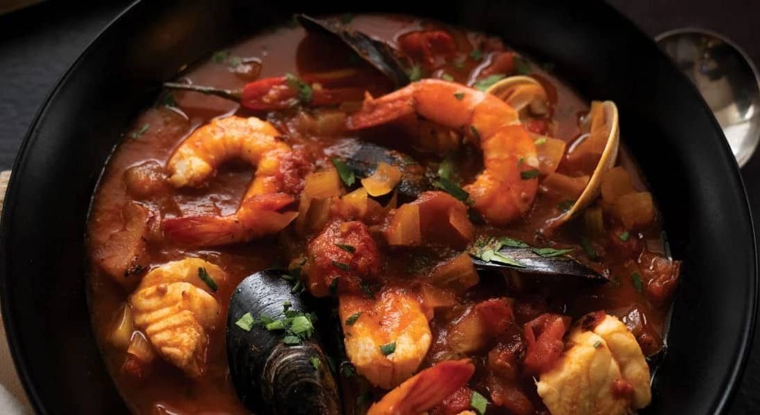 Smoky 3-Seafood Stew