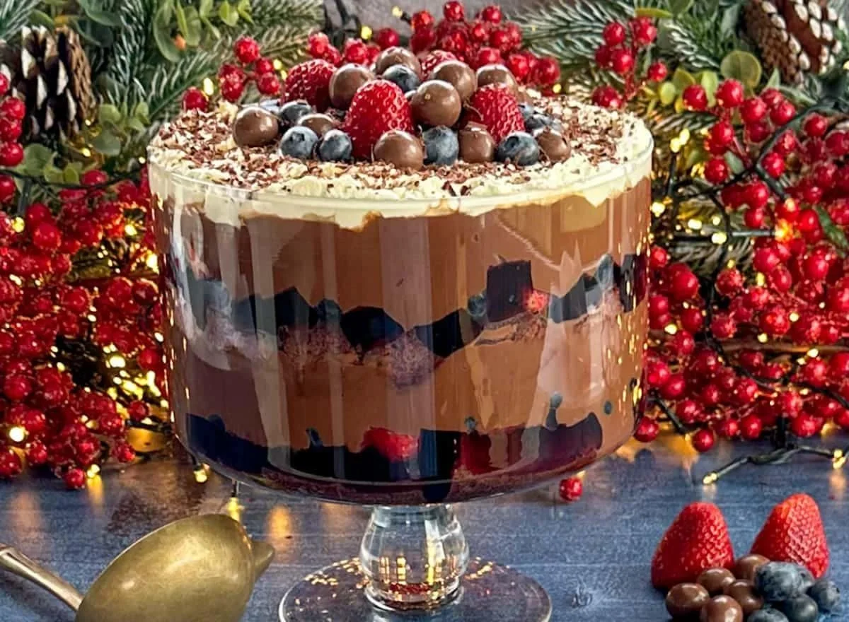 Decadent Low Calorie Trifle