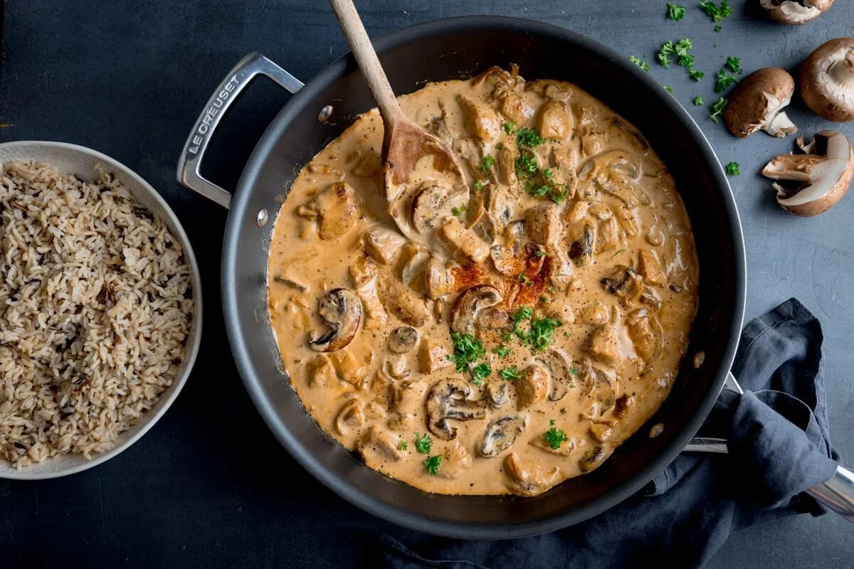 Chicken Stroganoff