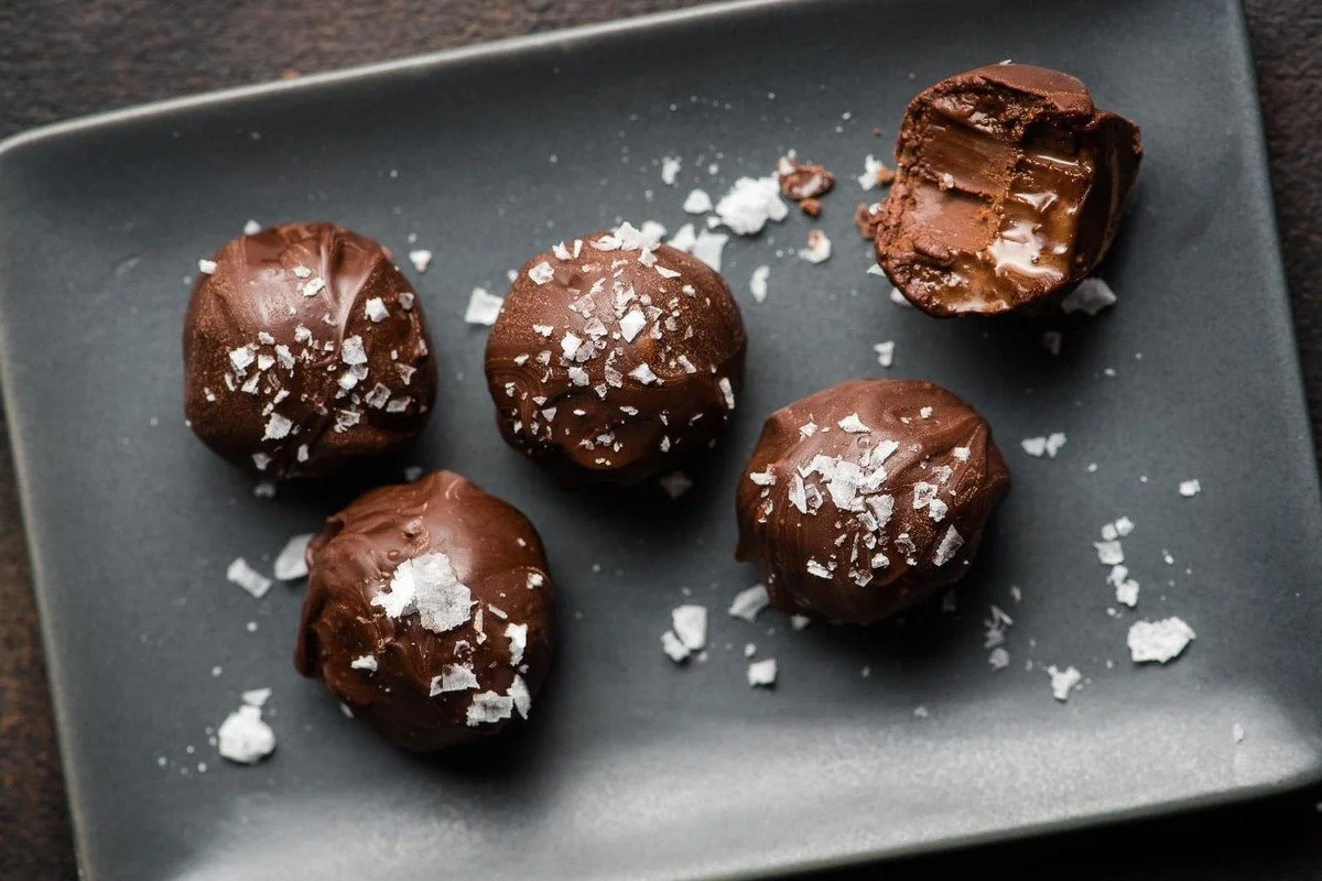 Decadent Chocolate Peppermint Truffles