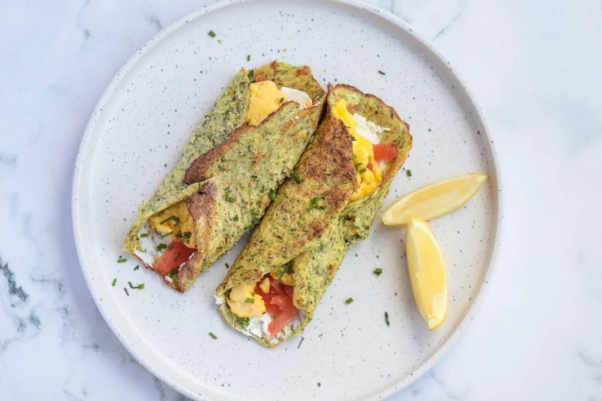 Zucchini Breakfast Wraps