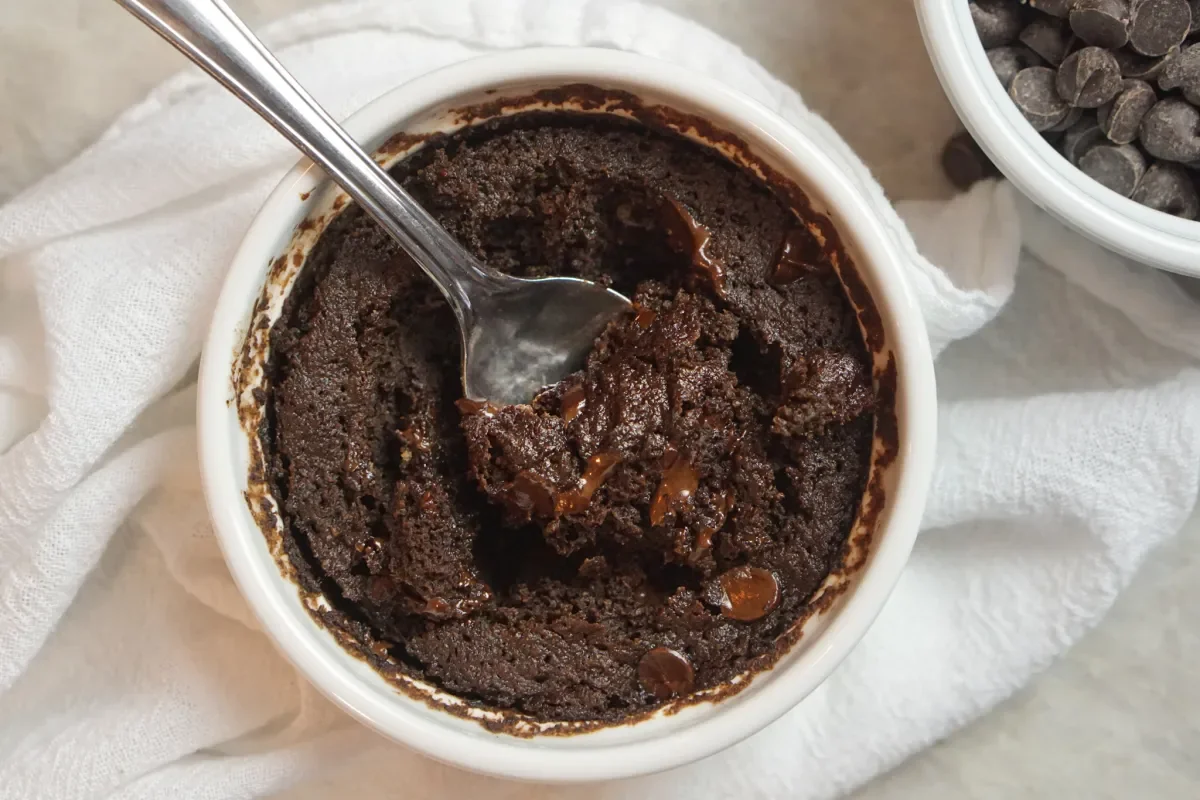 Decadent Low-Calorie Mug Cake