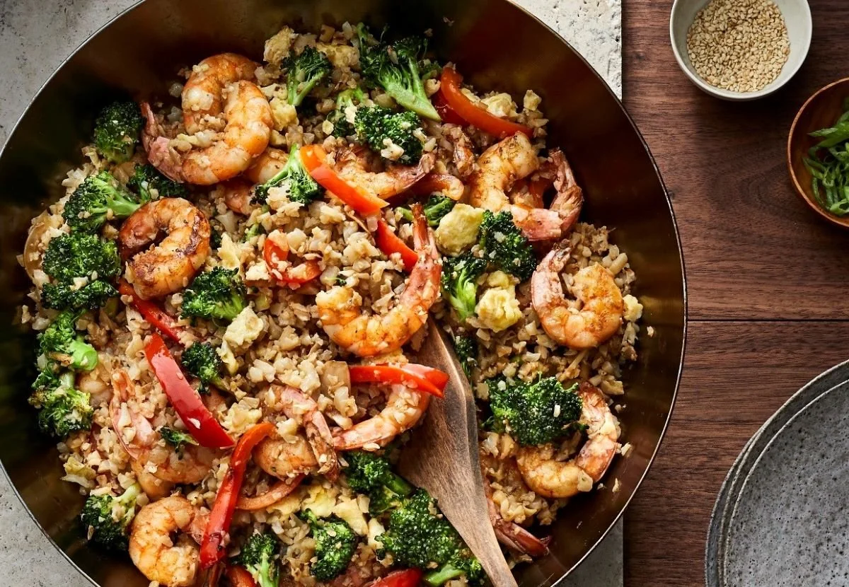 Prawn Cauliflower Fried Rice