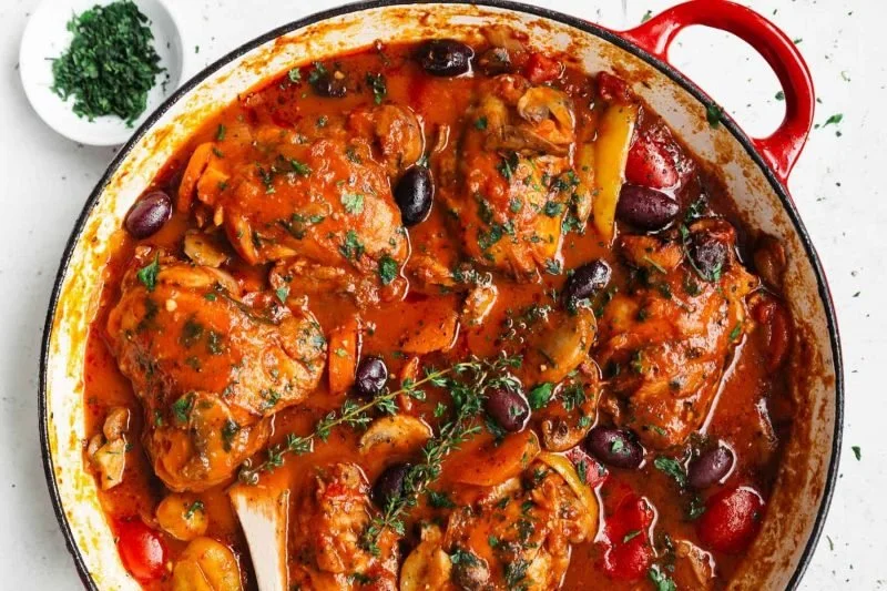 Easy Boneless Chicken Cacciatore