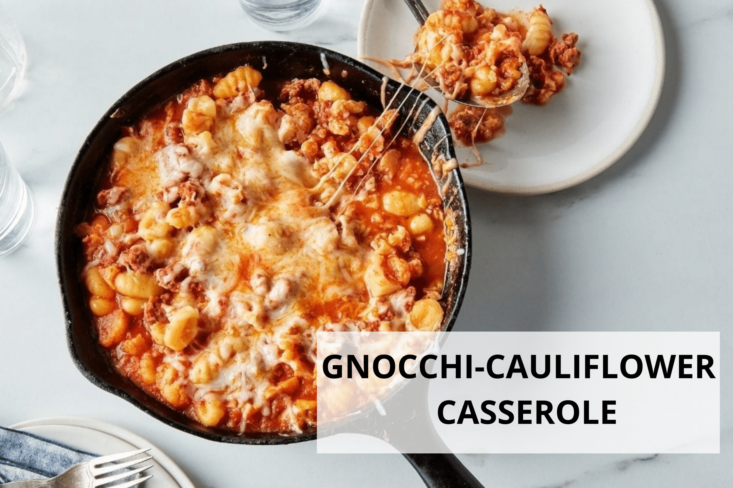 Gnocchi-Cauliflower Casserole