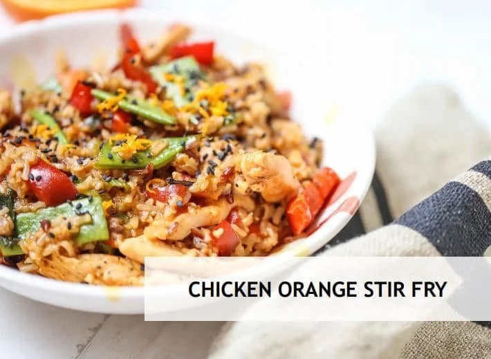 Chicken Orange Stir Fry
