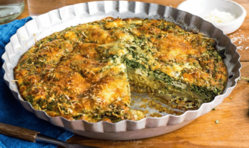 Cauli & Greens Frittata