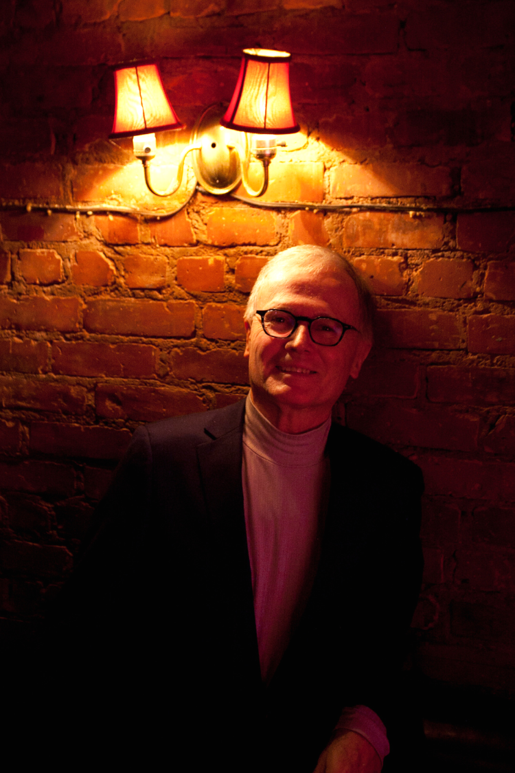 John Philip performing cabaret at Don't Tell Mama in New York